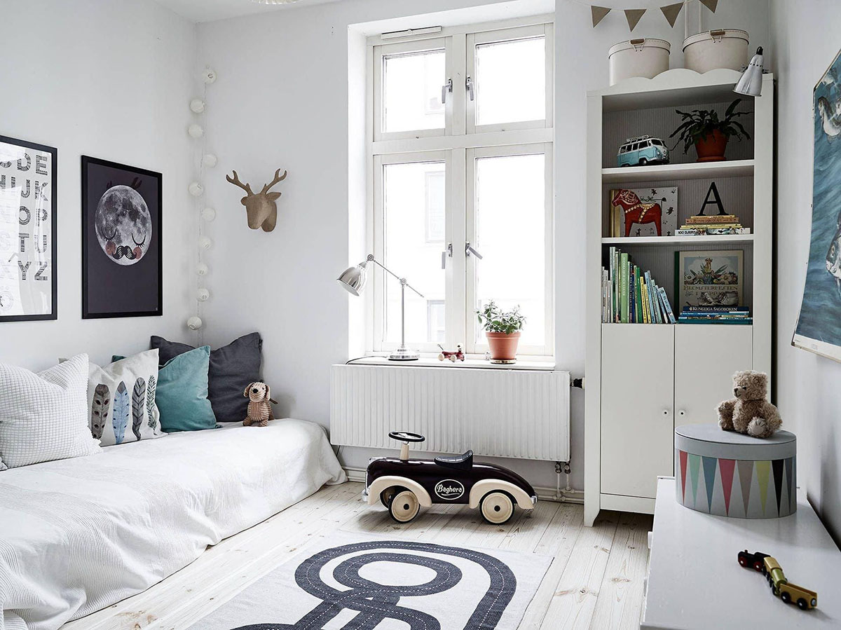 Интерьеры детской комнаты в скандинавском стиле
